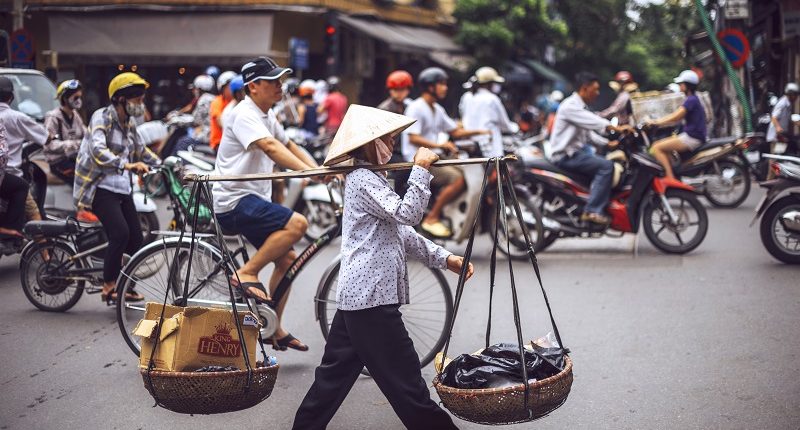 Vietnamita por calle de Vietnam, un viaje a medida de Bhárad