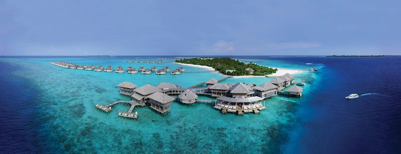 Resort de Maldivas, un destino de playa de Bhárad